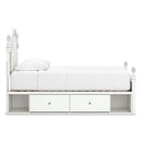  Size_Twin -- Kozlani PCB1819B9 Twin Upholstered Panel Storage Bed IMAGE 4