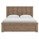  Size_King -- Oliandon PCB2844B6 King Panel Bed IMAGE 6