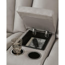  Signature Design by Ashley Elevate Edges PC8330543 Glider Reclining Loveseat with Console IMAGE 6