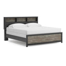  Size_King -- Broachmyn PCB1118B19 King Bookcase Panel Bed IMAGE 1
