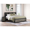  Size_King -- Broachmyn PCB1118B19 King Bookcase Panel Bed IMAGE 2