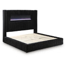  Size_King -- Tayleena PCB620B2 King Upholstered Bed IMAGE 3