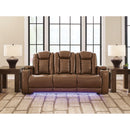 Signature Design by Ashley Gruaro PCU1420015 Power Reclining Sofa with Adjustable Headrest IMAGE 4