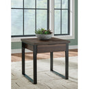  Signature Design by Ashley Wickman Falls T318-2 Square End Table IMAGE 6