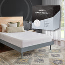  Tempur-Pedic 45928132 Mattress Protector - White (Split California King) IMAGE 3