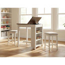  Crown Mark Alric 3 pc Counter Height Dinette 2632SET-CB IMAGE 1