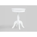  Crown Mark Occasional Tables Chairside Tables 4904WH IMAGE 1