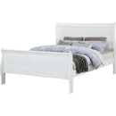  Size_Queen -- Louis Philipe B3750-Q Queen Bed - Greige IMAGE 1