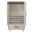  Crown Mark Nyomi B4900-5 Armoire - White IMAGE 2