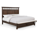  Size_King -- Beckett B1950-K King Bed - Brown IMAGE 1