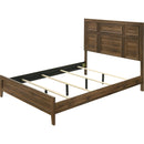  Size_King -- Lorraine B6610-K King Bed - Brown IMAGE 2