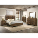  Size_King -- Lorraine B6610-K King Bed - Brown IMAGE 3