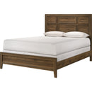  Size_Queen -- Lorraine B6610-Q Queen Bed - Brown IMAGE 1