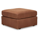  Signature Design by Ashley® Modmax 92102U1 4 pc Sectional and 2 Ottomans - Spice IMAGE 3