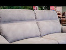  Manufacturer Color_Slate -- Signature Design by Ashley Next Gen DuraPella Power Reclining Leather Look Sofa EXTERNAL_VIDEO 1